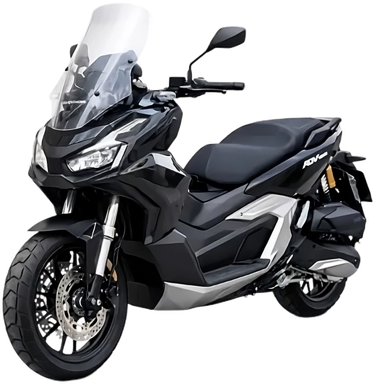 ADV 160 Keyless ABS schwarz in Thailand mieten